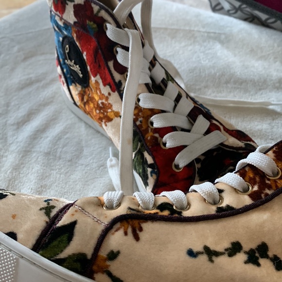 christian louboutin tennis shoes